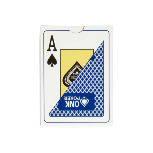 Poker kaarten - ONK - blauw