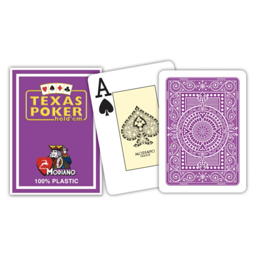 Poker cards - Modiano - purple