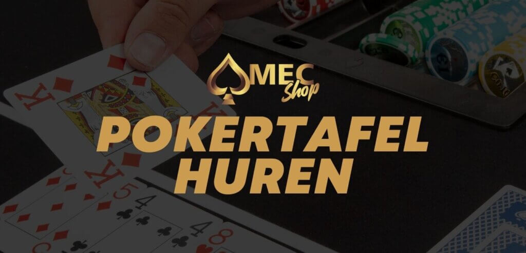 Pokertafel huren MEC Shop