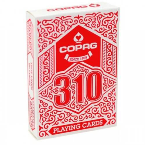 Poker kaarten - Copag - 310 rood
