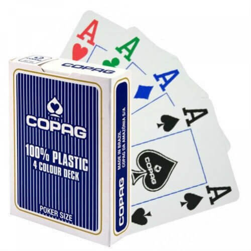 Poker cards - Copag - 4 colour deck